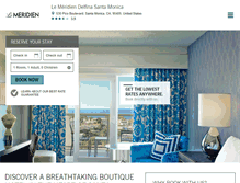 Tablet Screenshot of lemeridiendelfina.com